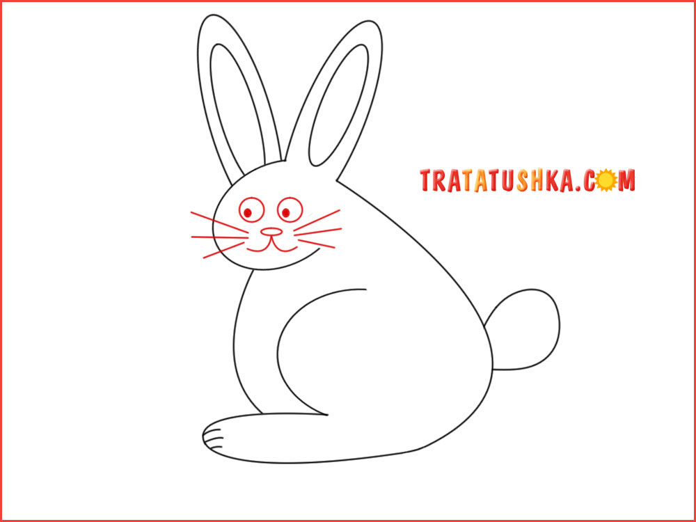 Як намалювати кролика