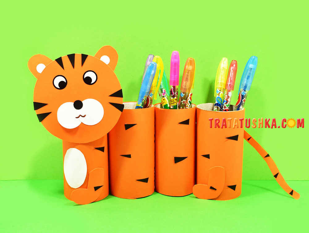 Підставка для олівців «Тигр»