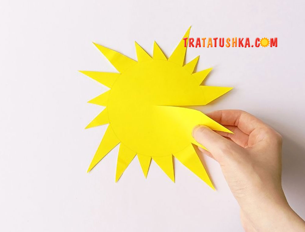 Аплікація сонця