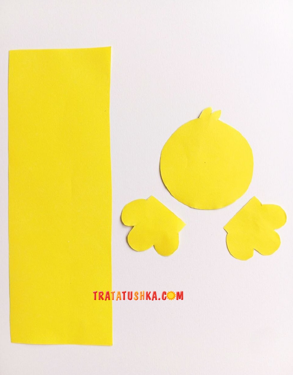 Каченя з паперу гармошкою