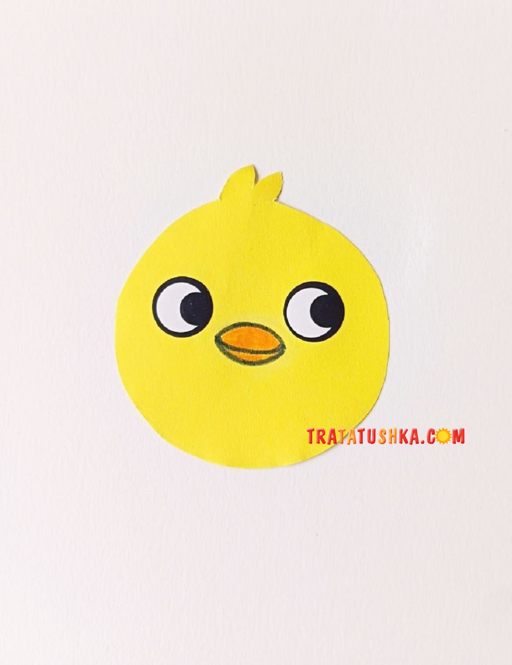 Каченя з паперу гармошкою