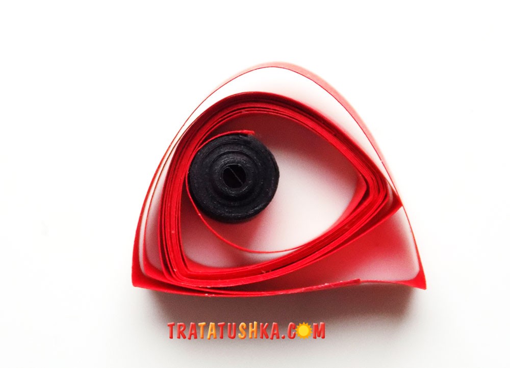 Сонечко у техніці квілінг